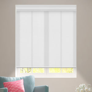 Canisteo Motorized Roller Shades | Room Darkening | Pure