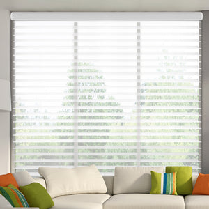 Canisteo Motorized Sheer Shades | Transparent | Airy